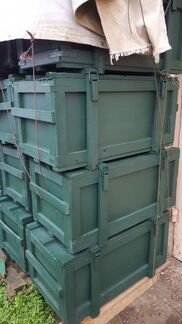 Ящики армейские зелёные