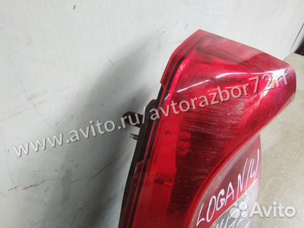 Фонарь задний левый Renault Logan 2005-2014