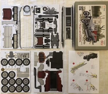 Сборная модель из картона Ретро Автомобиль