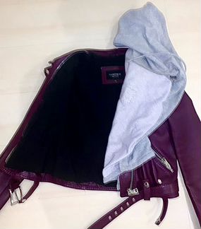 Кожаная куртка Yuliawave xs