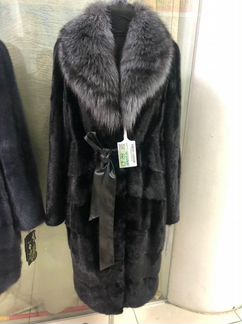 Шуба из меха норки
