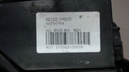 Фара (передняя) правая KIA Ceed, 2008