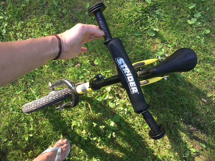 Strider с тормозом и лыжами