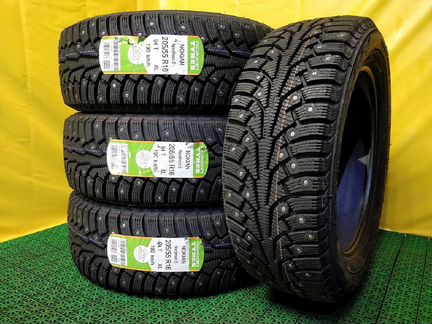 Pезина 205/55 R16 зимняя шипы Nokian новая