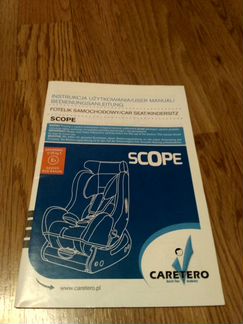 Автокресло Caretero Scope