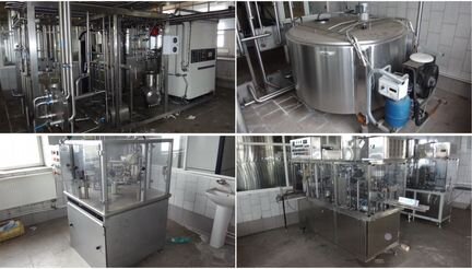 Комплекс для переработки молока пр-во Франция