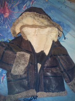 Натуральная лёгкая дубленка