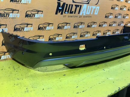 Юбка бампера задняя Audi Q7 4M 2015-2019