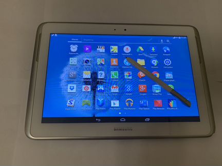 Samsung galaxy Note 10.1 белый со стилусом