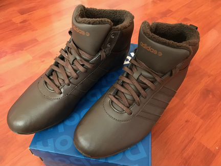 Кожаные зимние кроссовки Adidas Neo Label Германия