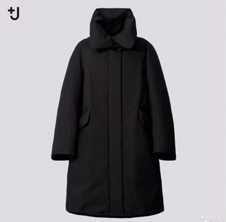 Женское пуховое пальто uniqlo jil sander