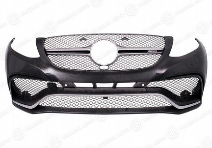 Передний бампер 63 AMG Mercedes GLE 166 gle w 166