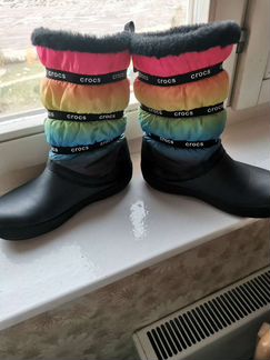 Сноубутсы (сапоги) Crocs р. 35-36