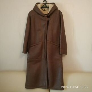 Дубленка женская с капюшоном. Hollies - Голландия