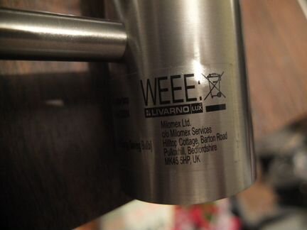 Декоративная лампа уличного освещения.Сделано в Ан