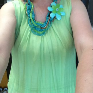 Лёгкая шифоновая блуза