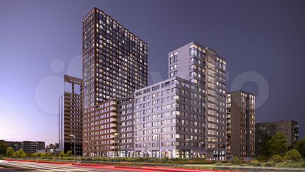 2-к апартаменты, 55.8 м², 2/15 эт.
