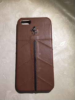 Кожа чехол-накладка Ferrari,Mercedes др.на Iphon 5