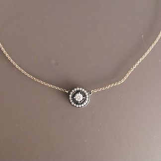 Pandora серьги и ожерелье