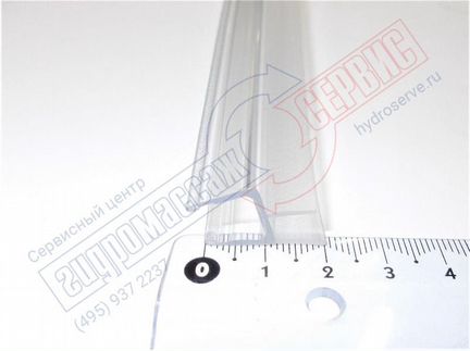 Jacuzzi flexa sasha2.0 Нижний уплотнитель двери ду