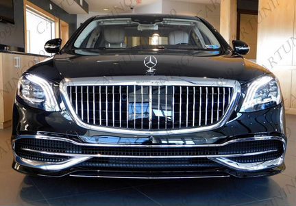 Решетка Mercedes S 222 дизайн Maybach