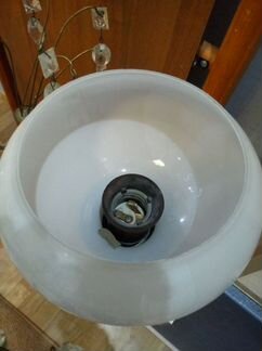 Люстра Бронза. Хрусталь. СССР. 50 года