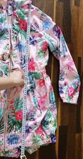 Ветровка-парка дд, размер 158, 600р