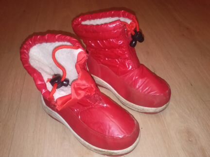Тёплые сапоги,дутики