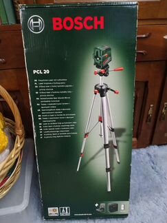 Лазерный уровень нивелир Bosch PCL 20 + штатив