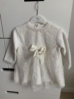 Нарядное платье для девочки 80 см