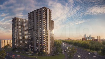 3-к квартира, 77.1 м², 21/21 эт.