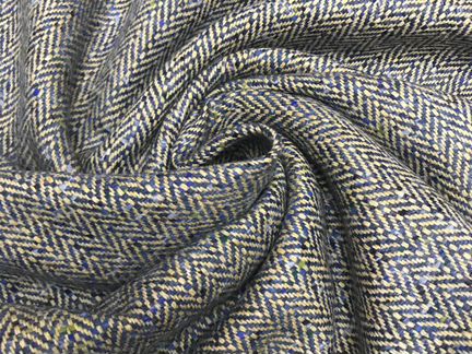 Отрез ткани шерсть Франция винтаж 90-е годы 1,5 м