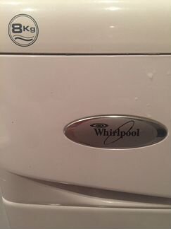 Стиральная машина whirlpool в рабочем состоянии
