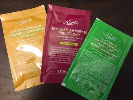 Набор из 4 масок для лица от Kiehl’s