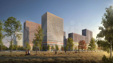2-к квартира, 55.6 м², 15/25 эт.