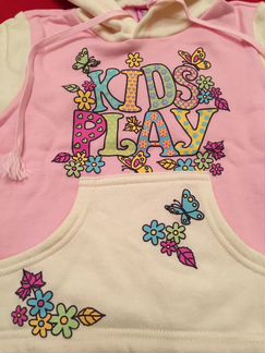 Новая шикарная Толстовка (худи) для девочки 3-4 ле