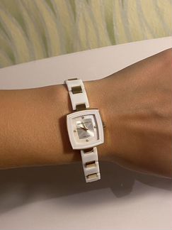 Керамические часы Philip Laurence белые, Швейцария