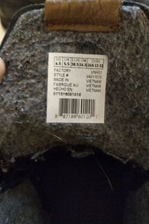 Ботинки на мальчика volcom, 38