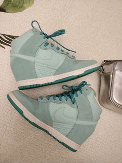 Новые сникеры кросовки мятные Nike