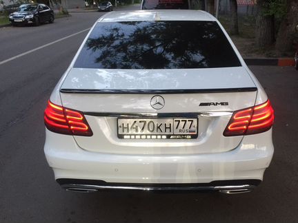 Задние фонари Mercedes-Benz E-klasse W212