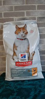 Корм для кошек Hills Sterilised cat 10кг (куриный)