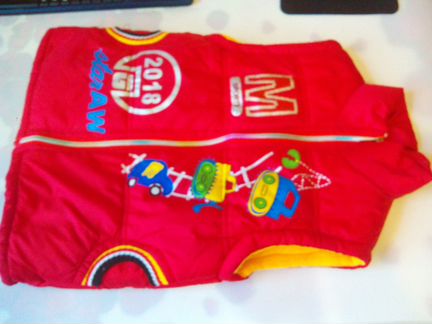 Тёплая жилетка к комбинезону (81-86) разм