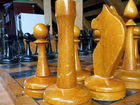 Шахматы деревянные большие (дачные)