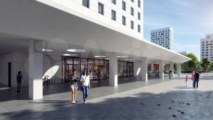 2-к квартира, 58.1 м², 21/22 эт.