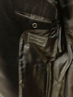 Мужской бархатный пиджак Salvatore Ferragamo ориги