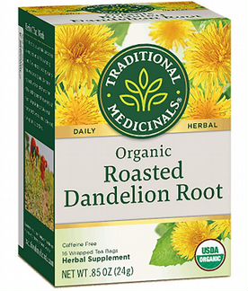 Dandellion root чай с обжаренным корнем одуванчик