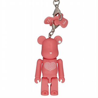 Брелок Happy Bearbrick international love heart