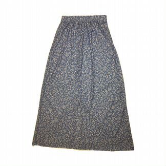 Юбка макси Pull&Bear с разрезом на пуговицах