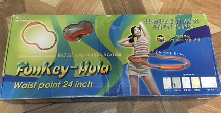 Обруч с массажем и утяжелителем