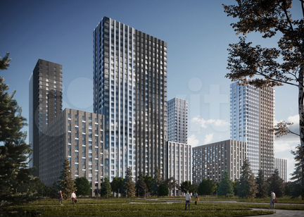 2-к квартира, 42.4 м², 2/30 эт.